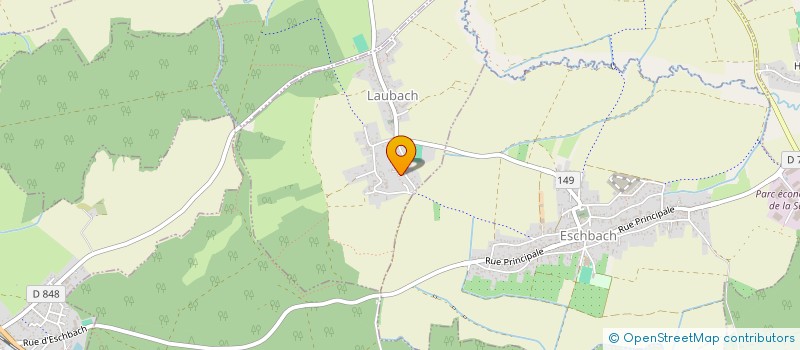 localisation de l'entreprise LOC EVENTS  LAUBACH