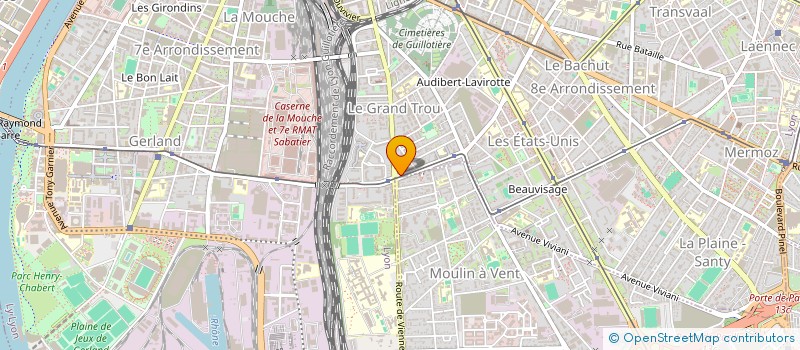 localisation de l'entreprise LOC' EXPERTS  FEYZIN