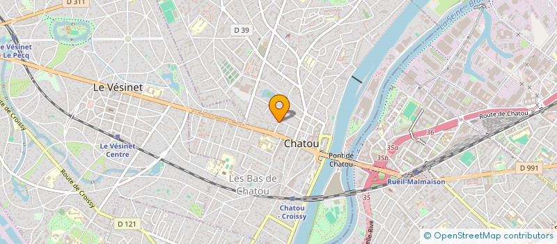 localisation de l'entreprise LOC'H MYKEL  CHATOU