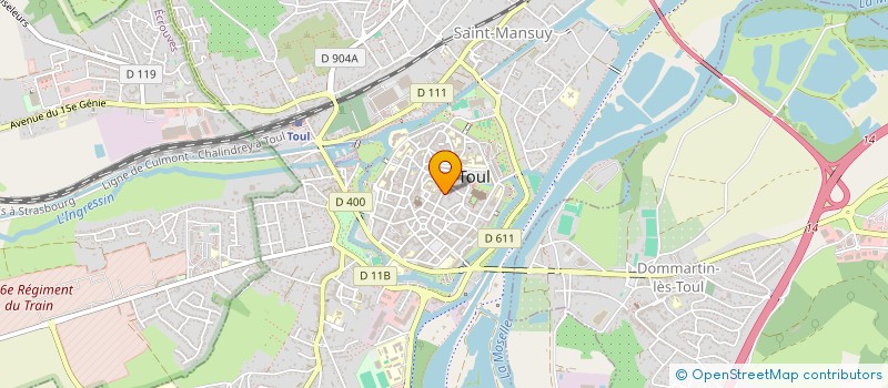 localisation de l'entreprise LOC'HABITAT  TOUL