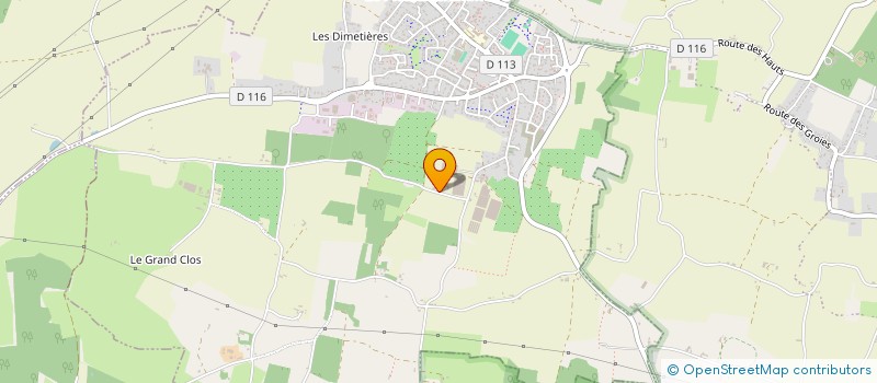 localisation de l'entreprise LOC'HIGEL  LE PLESSIS-GRAMMOIRE