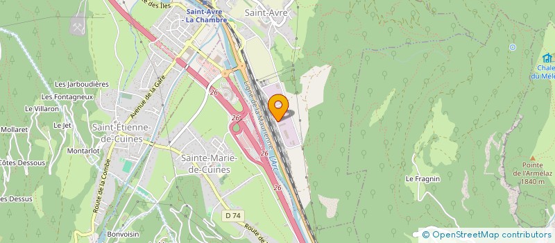 localisation de l'entreprise LOC'HOME  SAINT-AVRE