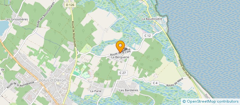 localisation de l'entreprise LOC IMMO 17  DOLUS D'OLERON