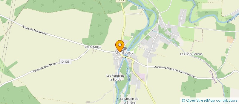 localisation de l'entreprise LOC-IMMO à MONTBOUY