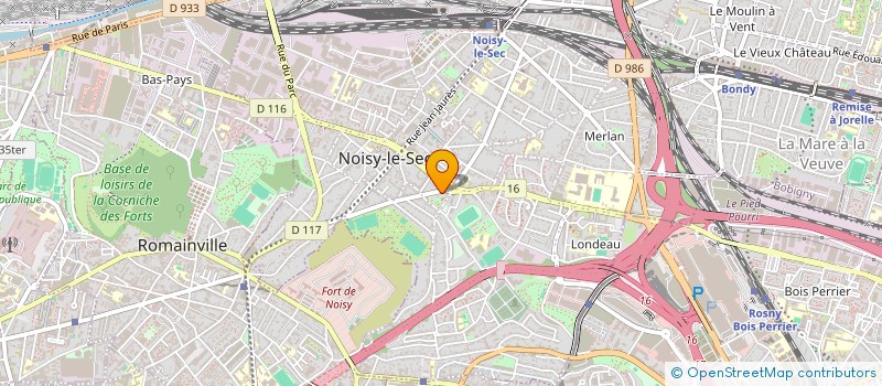 localisation de l'entreprise LOC - IMMO à NOISY-LE-SEC