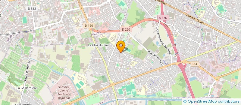 localisation de l'entreprise LOC IMMO 49  LES PONTS-DE-CE