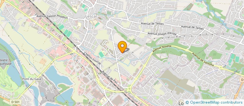 localisation de l'entreprise LOC IMMO  LESCAR