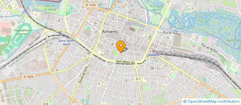 localisation de l'entreprise LOC-IMMO  CORBIE