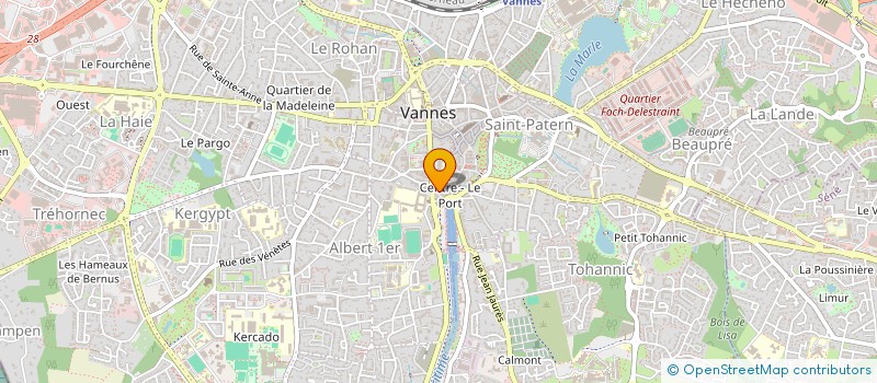 localisation de l'entreprise LOC IMMO à VANNES