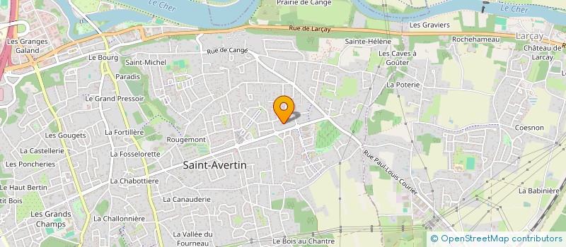 localisation de l'entreprise LOC IMMO FAVONE  SAINT-AVERTIN