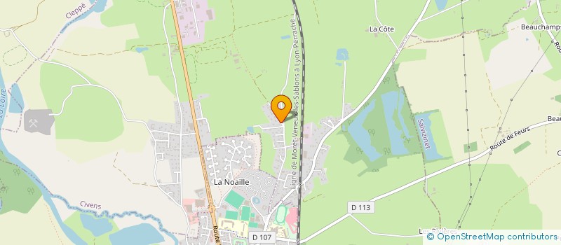 localisation de l'entreprise LOC'IMMOMAT  CIVENS