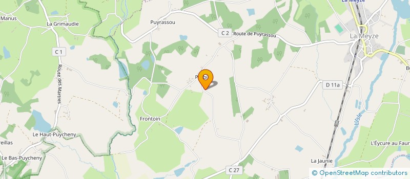 localisation de l'entreprise LOC IN BOC - DU LOCAL EN BOCAL à LA MEYZE