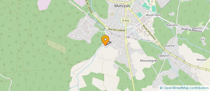 localisation de l'entreprise LOC INVEST IMMOBILIER  MIMIZAN