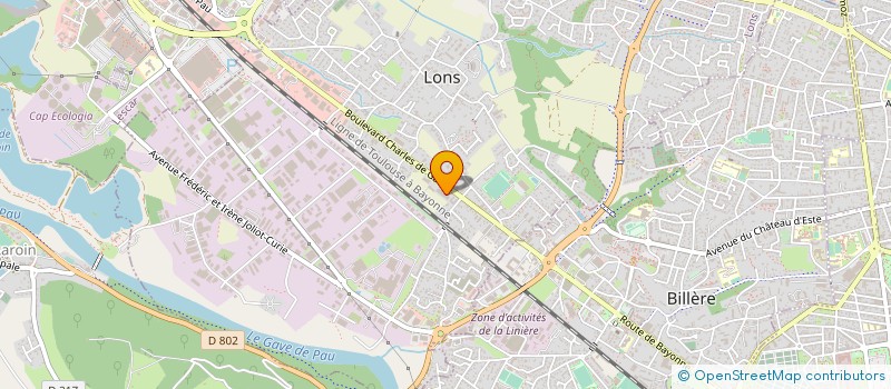 localisation de l'entreprise LOC & LEASE à LONS