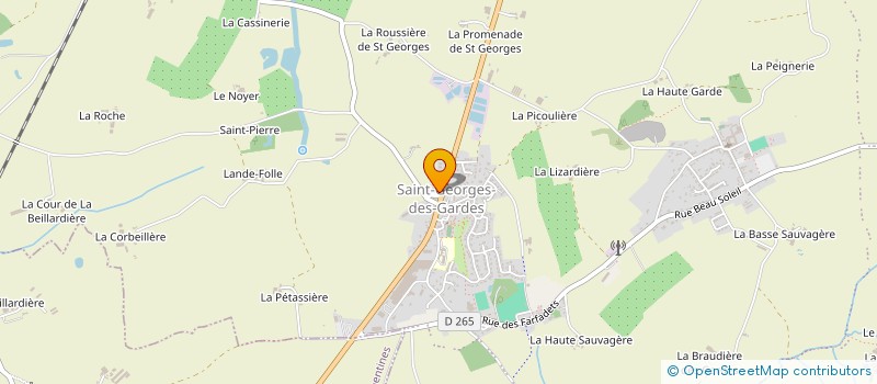 localisation de l'entreprise LOC LEVAGE à CHEMILLE-EN-ANJOU
