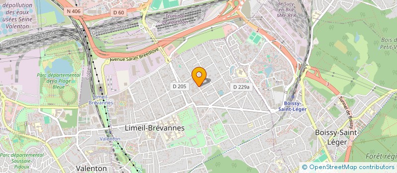 localisation de l'entreprise LOC & LOC  VILLECRESNES