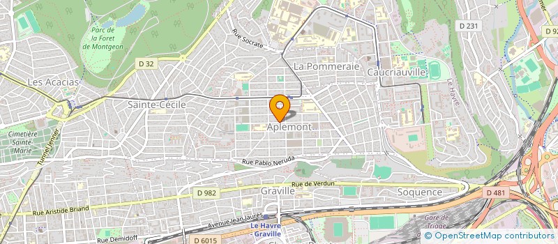 localisation de l'entreprise LOC LOISIRS LH à LE HAVRE