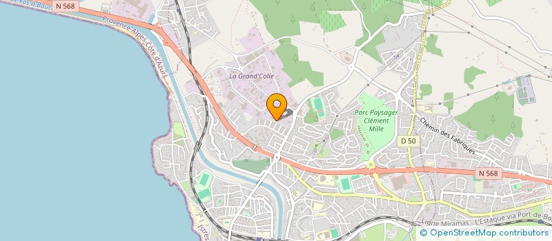 localisation de l'entreprise LOC'M 13  PORT-DE-BOUC