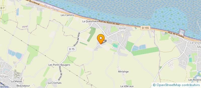 localisation de l'entreprise LOC M ROAD  HIREL