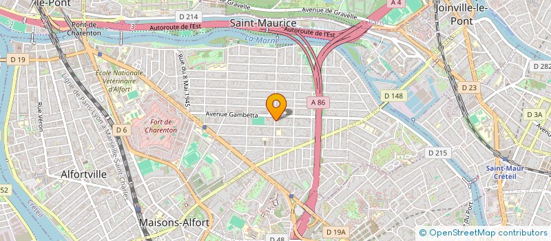 localisation de l'entreprise LOC MAISONS-ALFORT  MAISONS-ALFORT