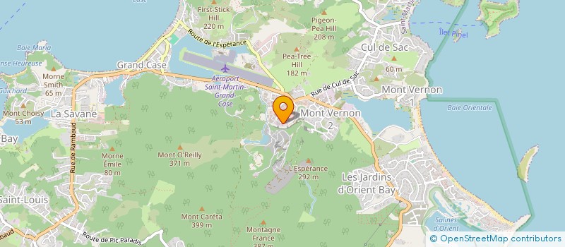 localisation de l'entreprise LOC'ME  SAINT MARTIN