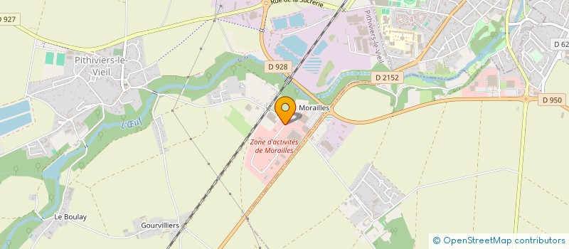 localisation de l'entreprise LOC'MODUL  PITHIVIERS-LE-VIEIL