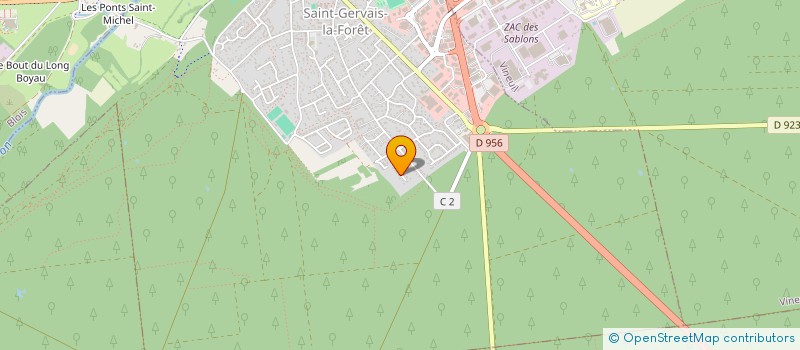 localisation de l'entreprise LOC'N KEY  SAINT-GERVAIS-LA-FORET