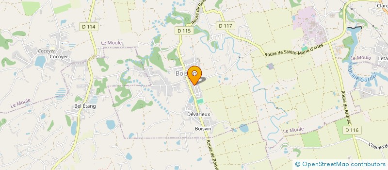 localisation de l'entreprise LOC NINOU à LE MOULE