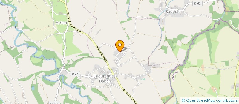 localisation de l'entreprise LOC OPEN  ESLOURENTIES-DABAN