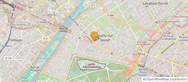 localisation de l'entreprise LOC PHAT COSMETICS à NEUILLY-SUR-SEINE