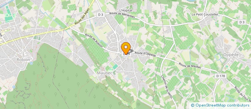 localisation de l'entreprise LOC PRESTIGE  MAUBEC