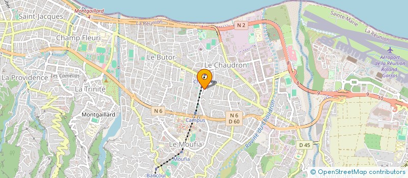 localisation de l'entreprise LOC RS 974 à SAINT-DENIS