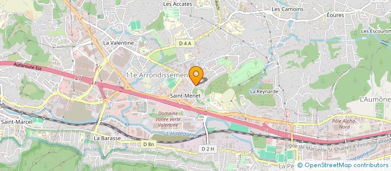 localisation de l'entreprise LOC SAM à MARSEILLE 11EME