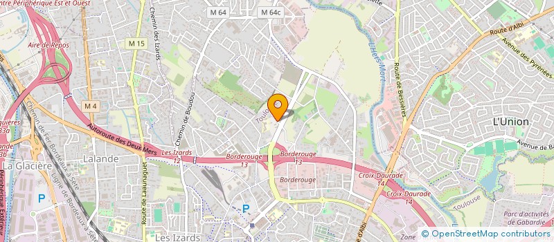 localisation de l'entreprise LOC SANS CIBLE  TOULOUSE