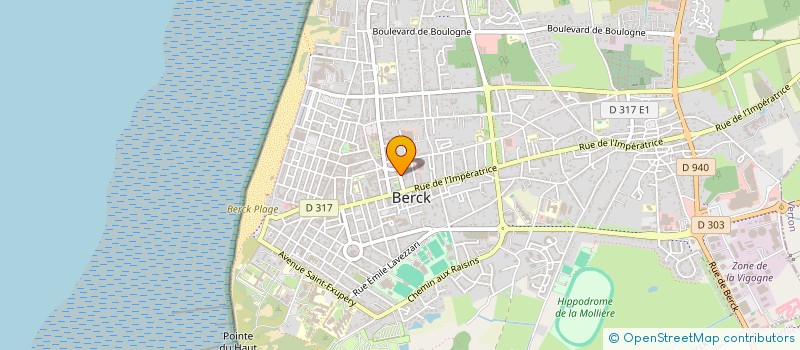 localisation de l'entreprise LOC SERVICES  BERCK