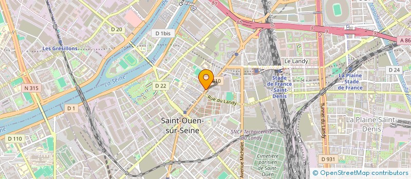 localisation de l'entreprise LOC ST DENIS  SAINT-DENIS