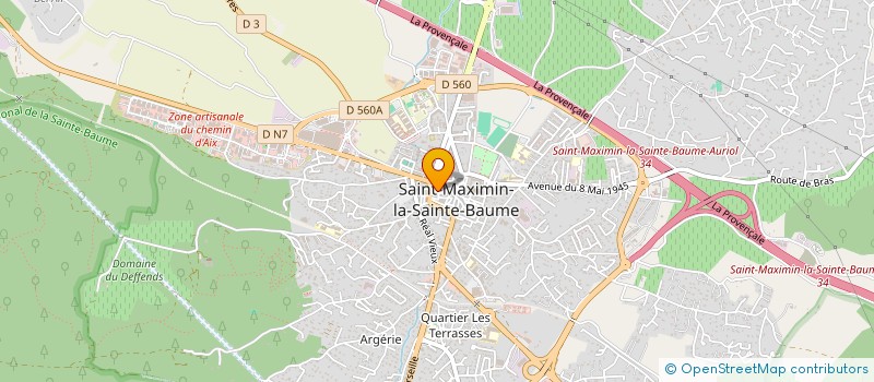 localisation de l'entreprise LOC SUD à SAINT-MAXIMIN-LA-SAINTE-BAUME