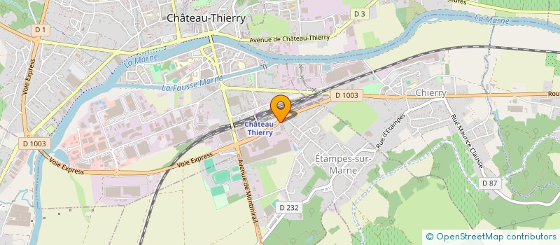 localisation de l'entreprise LOC TRANS DEM à ETAMPES-SUR-MARNE