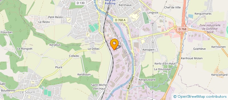localisation de l'entreprise LOC TRANS-DEM à SAINT-THURIAU