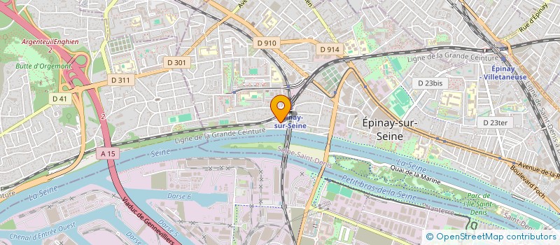 localisation de l'entreprise LOC'UP à EPINAY-SUR-SEINE
