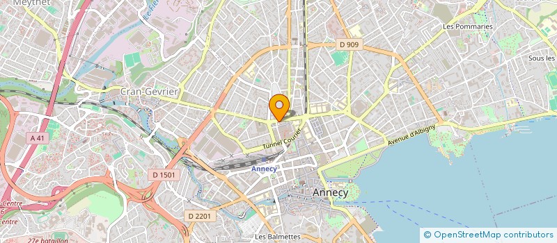 localisation de l'entreprise LOC UP - SYLOGEST  BONNEVILLE