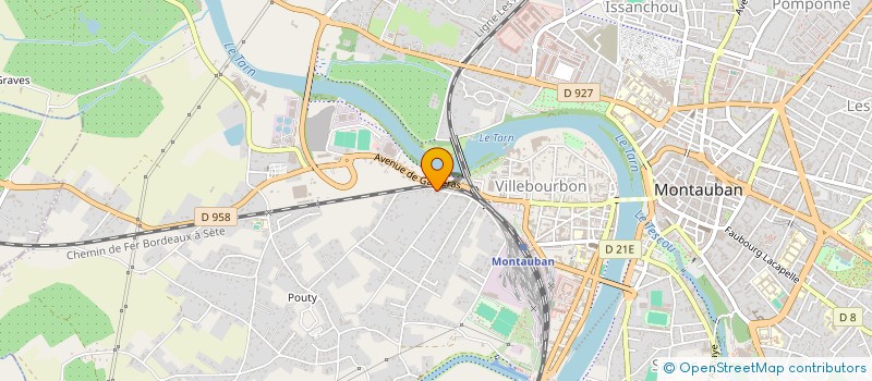 localisation de l'entreprise LOC'VAISSELLE 82  MONTAUBAN