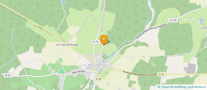 localisation de l'entreprise LOC&VOUS  MOULIHERNE