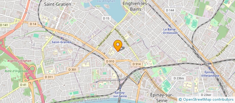localisation de l'entreprise LOC VTC à EPINAY-SUR-SEINE
