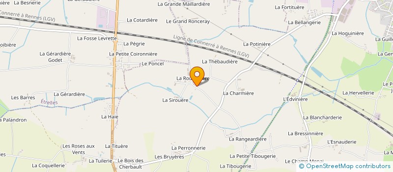 localisation de l'entreprise LOCA 35  ARGENTRE-DU-PLESSIS