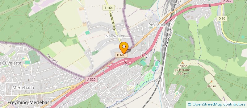 localisation de l'entreprise LOCA 57  ROSBRUCK