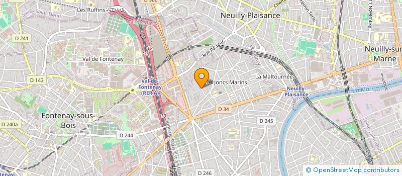 localisation de l'entreprise LOCA  LE PERREUX-SUR-MARNE