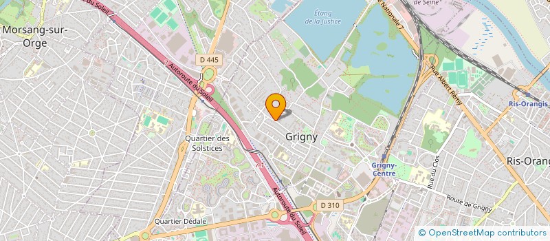 localisation de l'entreprise LOCA à GRIGNY