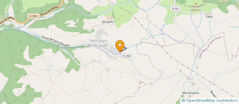 localisation de l'entreprise LOCA  SAINT JEAN D'ALCAPIES
