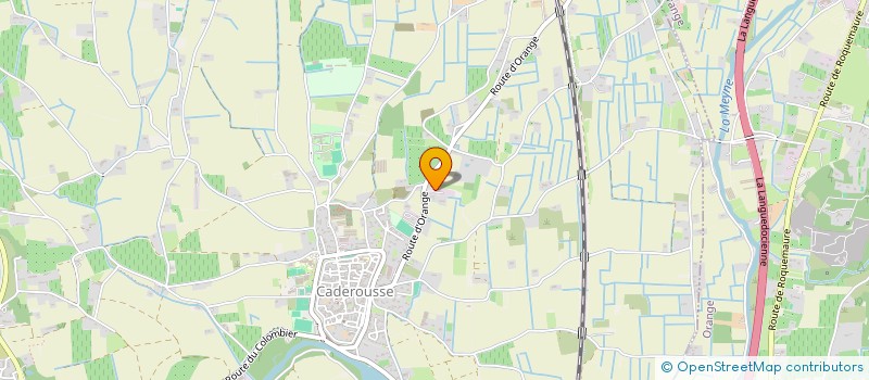 localisation de l'entreprise LOCA +  CADEROUSSE